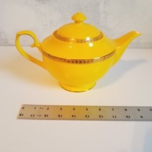 Teavana Noble Poppy Yellow Teapot